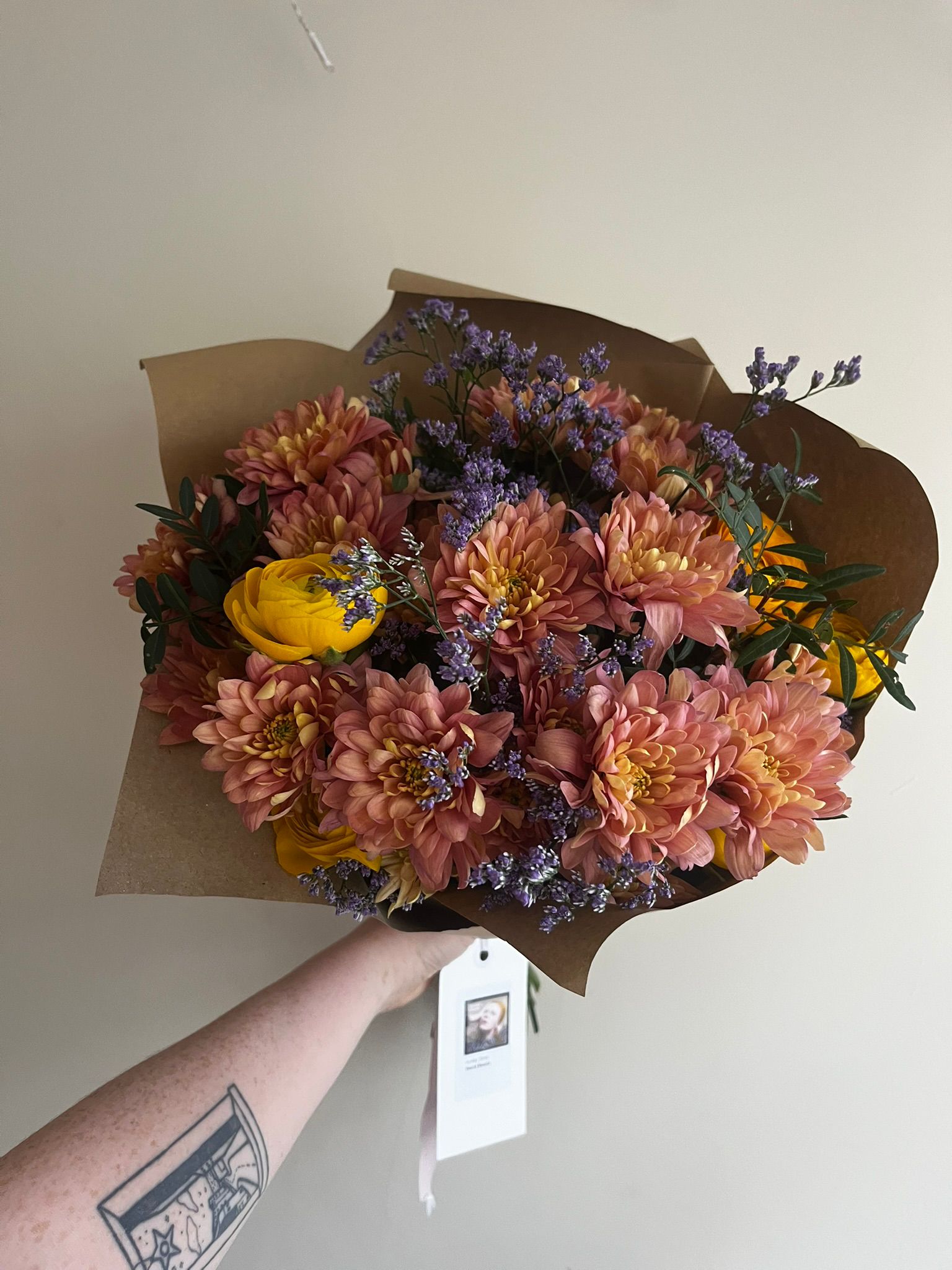 Custom flower bouquet 13